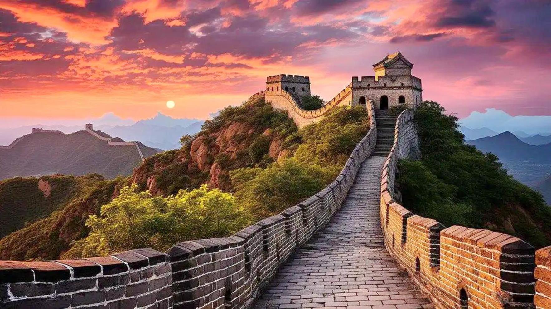 East Sacred Hotel--Very Near Beijing Tiananmen Square ,The Forbidden City,The Temple Of Heaven ,3 Minutes' Walk To Wangfujing Subway ,Located In The Center Of Beijing, Many Shopping Malls Around,Newly Renovated Hotel-Able To Receive Foreign Guests المظهر الخارجي الصورة The Great Wall of China